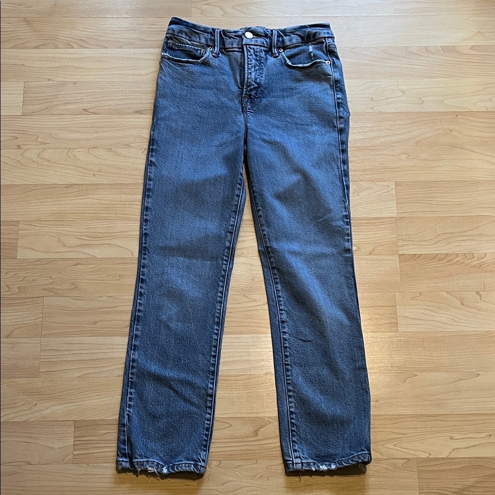 Good American Good Legs Straight Jeans 2/26